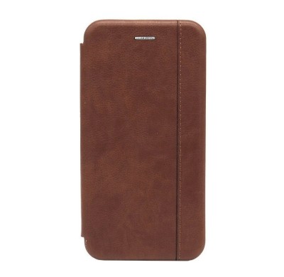 Чехол-книжка Nice Case для i-Phone XS Max кожаная боковая коричневая Чехол-книжка Nice Case для i-Phone XS Max кожаная боковая коричневая