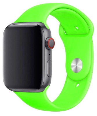 Сменный браслет силиконовая для Apple Watch 42mm салатовый Сменный браслет силиконовая для Apple Watch 42mm салатовый