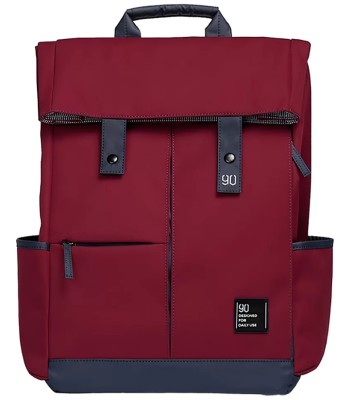 Рюкзак Xiaomi 90 Points Vibrant College Casual Backpack красный Рюкзак Xiaomi 90 Points Vibrant College Casual Backpack красный
