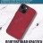 Накладка для iPhone 15 Pro K-Doo кожаная красная