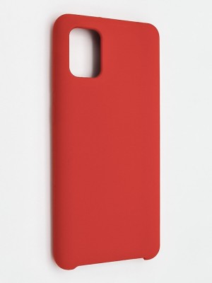 Накладка для Samsung Galaxy A31 Silicone cover красная Накладка для Samsung Galaxy A31 Silicone cover красная