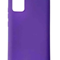 Накладка для Huawei P40 Silicone cover фиолетовая