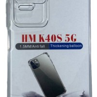 Чехол-накладка силикон 1.5мм Xiaomi Redmi K40S 5G прозрачный противоударный