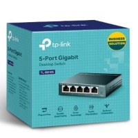 Коммутатор-мини TP-Link TL-SG105 с 5-портами черный