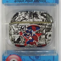 Силиконовый светящийся в темноте чехол для AirPods 3 Luxo Kaws рисунок №39
