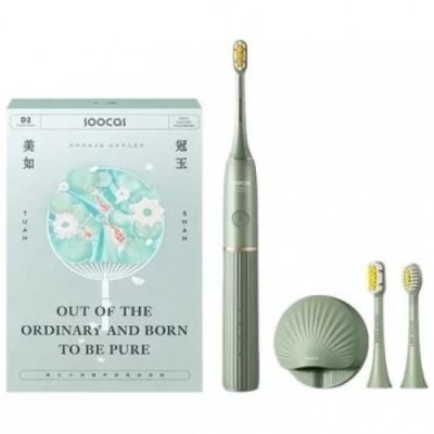Зубная щетка электрическая Xiaomi Soocas D2 Tuan-Shan Electric Toothbrush зеленая Зубная щетка электрическая Xiaomi Soocas D2 Tuan-Shan Electric Toothbrush зеленая