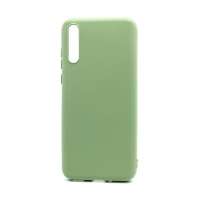 Накладка для Samsung Galaxy A7 (2018) (А750) Silicone cover зеленая Накладка для Samsung Galaxy A7 (2018) (А750) Silicone cover зеленая