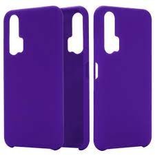 Накладка для Huawei Honor 20 Silicone cover фиолетовая Накладка для Huawei Honor 20 Silicone cover фиолетовая