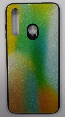Накладка для Huawei Nova 4 силикон со стеклом блестящий Накладка для Huawei Nova 4 силикон со стеклом блестящий