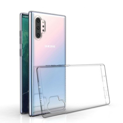 Чехол-накладка силикон 0.5мм Samsung Galaxy Note 10 прозрачный Чехол-накладка силикон 0.5мм Samsung Galaxy Note 10 прозрачный