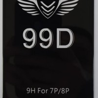 Защитное стекло для i-Phone 7 Plus/8 Plus 99D чёрное