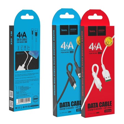 Usb Кабель-зарядка Micro Hoco X33 Surge flash 4.0a 1м силиконовый белый Usb Кабель-зарядка Micro Hoco X33 Surge flash 4.0a 1м силиконовый белый