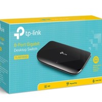 Коммутатор-мини TP-Link TL-SG1008D с 8-портами черный