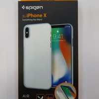 Клип-кейс Spigen для i-Phone X Air Skin, матово-прозрачный (057CS22115)