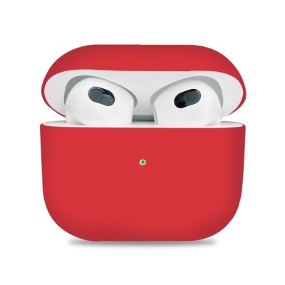Силиконовый чехол для AirPods 3 красный Силиконовый чехол для AirPods 3 красный
