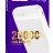 Powerbank Hoco J52A 20000mAh 2USB белый