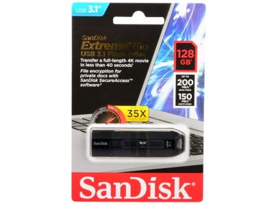 3.1 USB флеш накопитель SanDisk 128GB CZ800 Extreme GO (SDCZ800-128G-G46) 3.1 USB флеш накопитель SanDisk 128GB CZ800 Extreme GO (SDCZ800-128G-G46)