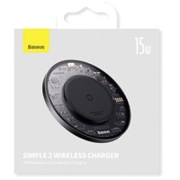 Беспроводное зарядное устройство Baseus Simple 2 Wireless 15W CCJJ050001 черное