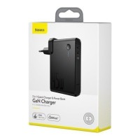 Powerbank Baseus Power Station GaN 10000mAh 2USB-C 45W (PPNLD-F01) черный