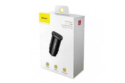 Автомобильное заряд. устр. Baseus Square Metal 2USB 30W CCALL-DS01 черное Автомобильное заряд. устр. Baseus Square Metal 2USB 30W CCALL-DS01 черное