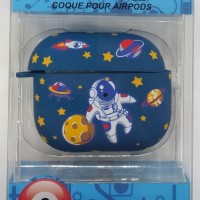 Силиконовый светящийся в темноте чехол для AirPods 3 Luxo Kaws рисунок №41