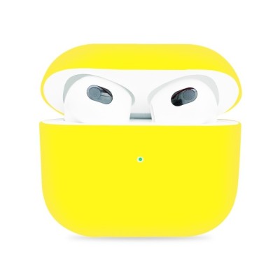 Силиконовый чехол для AirPods 3 желтый Силиконовый чехол для AirPods 3 желтый