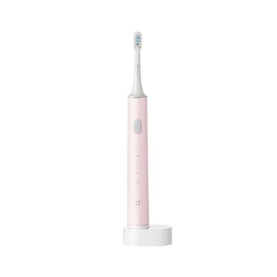 Зубная щетка электрическая Xiaomi Mijia Sonic Electric Toothbrush T500 MES601 розовая Зубная щетка электрическая Xiaomi Mijia Sonic Electric Toothbrush T500 MES601 розовая