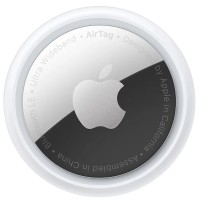 Трекер Apple AirTag белый/серебристый 4 шт