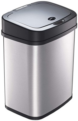 Умное мусорное ведро Ninestars Stainless steel Sensor Trash Can 15л DZT-15-5 серебристое Умное мусорное ведро Ninestars Stainless steel Sensor Trash Can 15л DZT-15-5 серебристое