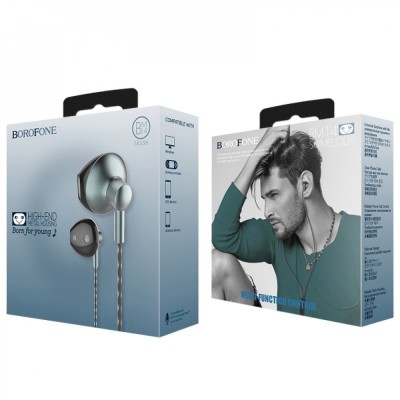 Наушники с микрофоном Borofone BM14 Skymelody 1.2м чёрный Наушники с микрофоном Borofone BM14 Skymelody 1.2м чёрный