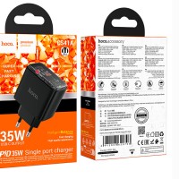 Сетевое зар. устр. Hoco CS41A 1C 35W черное