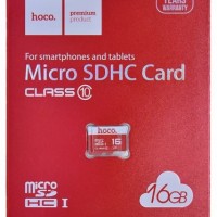 micro SDHC карта памяти Hoco 16GB Сlass 10 UHS-I (без адаптера)