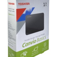 Внешний HDD Toshiba Canvio Basics 1TB (HDTB410EK3AA) черный