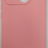 Накладка для Xiaomi Redmi 10C силикон матовый розовый