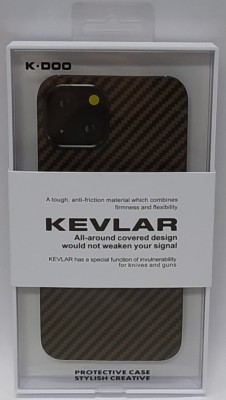 Накладка для i-Phone 13 K-Doo Kevlar пластик бронзовая Накладка для i-Phone 13 K-Doo Kevlar пластик бронзовая