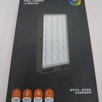 Настольная светодиодная лампа для фото Led Dazzle с регулятором черная