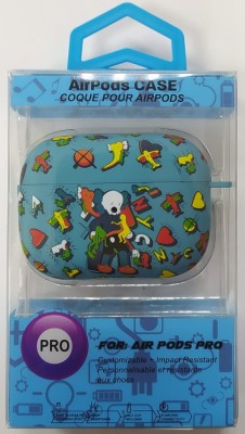 Силиконовый светящийся в темноте чехол для AirPods Pro Luxo Kaws рисунок №45 Силиконовый светящийся в темноте чехол для AirPods Pro Luxo Kaws рисунок №45
