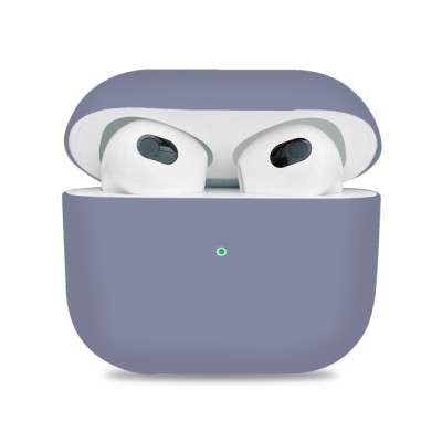 Силиконовый чехол для AirPods 3 лаванда Силиконовый чехол для AirPods 3 лаванда