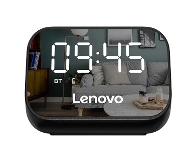 Bluetooth колонка с часами Lenovo TS13 BT5.0/1500mAh/6ч черная Bluetooth колонка с часами Lenovo TS13 BT5.0/1500mAh/6ч черная