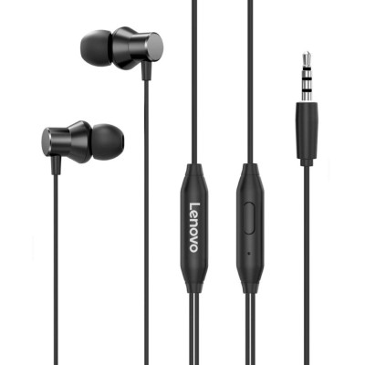 Наушники с микрофоном Lenovo HF130 1.2м черные Наушники с микрофоном Lenovo HF130 1.2м черные
