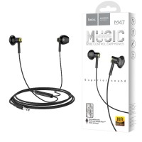 Наушники с микрофоном Hoco M47 Canorous 1.2м черные