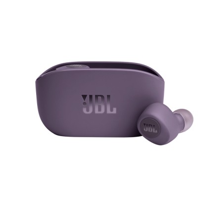 Беспроводные наушники TWS JBL W100 TWS BT5.0/46mAh/5ч фиолетовые Беспроводные наушники TWS JBL W100 TWS BT5.0/46mAh/5ч фиолетовые
