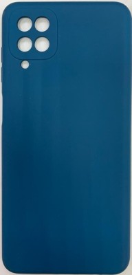 Накладка для Samsung Galaxy A22S Silicone cover без логотипа темно-синяя Накладка для Samsung Galaxy A22S Silicone cover без логотипа темно-синяя