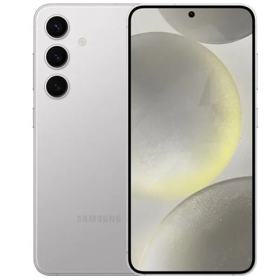 Samsung Galaxy S24 8/256Gb (Marble Gray) Смартфон Samsung Galaxy S24+ 12/256GB оснащен технологией обратной беспроводной зарядки. Встроено три основных камеры — на 50, 12 и 10 МПикс. Установлен ночной зум, который позволяет делать детализированные и яркие снимки при плохом освещении. Системы оптической и цифровой стабилизации снижают дрожание изображения при записи видео в движении. Разрешение фронтального объектива составляет 12 МПикс. Модель оборудована искусственным интеллектом Galaxy AI, который позволяет переводить речь собеседника на нужный язык в режиме реального времени, осуществлять поиск объектов с картинок в интернете и редактировать расположение предметов на фотографиях. Телефон работает на базе операционной системы Android 14. Частота обновления дисплея равна 120 Гц. Диагональ экрана — 6,7", сверху установлено закаленное стекло для защиты от царапин.