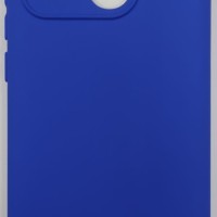 Накладка для Xiaomi Redmi 10C силикон матовый синий