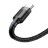 Usb Кабель-зарядка TYPE-C Baseus Cafule 50см (CATKLF-AG1) чёрный