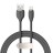 Usb Кабель-зарядка Lightning Baseus Silica Gel 2.4A 1.2м черный