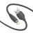 Usb Кабель-зарядка Lightning Baseus Silica Gel 2.4A 1.2м черный