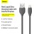 Usb Кабель-зарядка Lightning Baseus Silica Gel 2.4A 1.2м черный