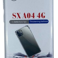 Чехол-накладка силикон 1.5мм Samsung Galaxy A04 прозрачный противоударный
